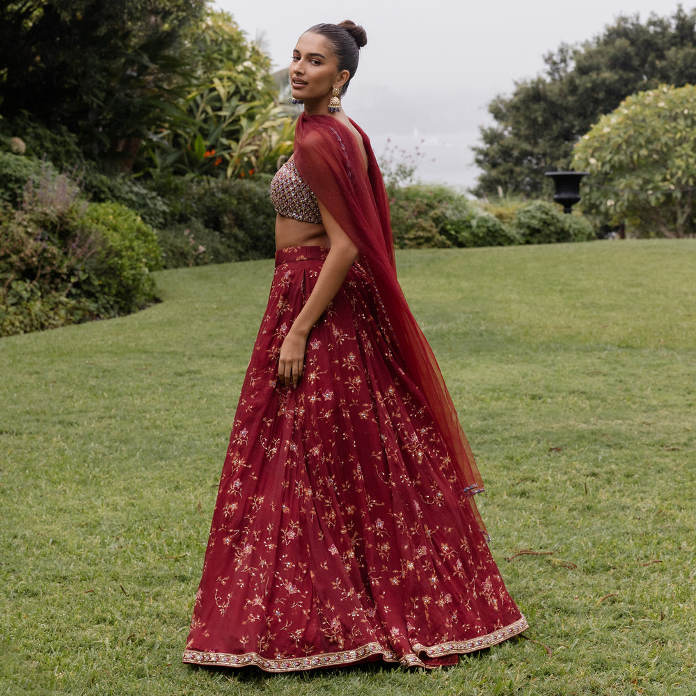 Nish lehenga